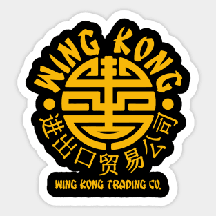 Big Trouble in Little China Wing Kong Trading Co Sticker